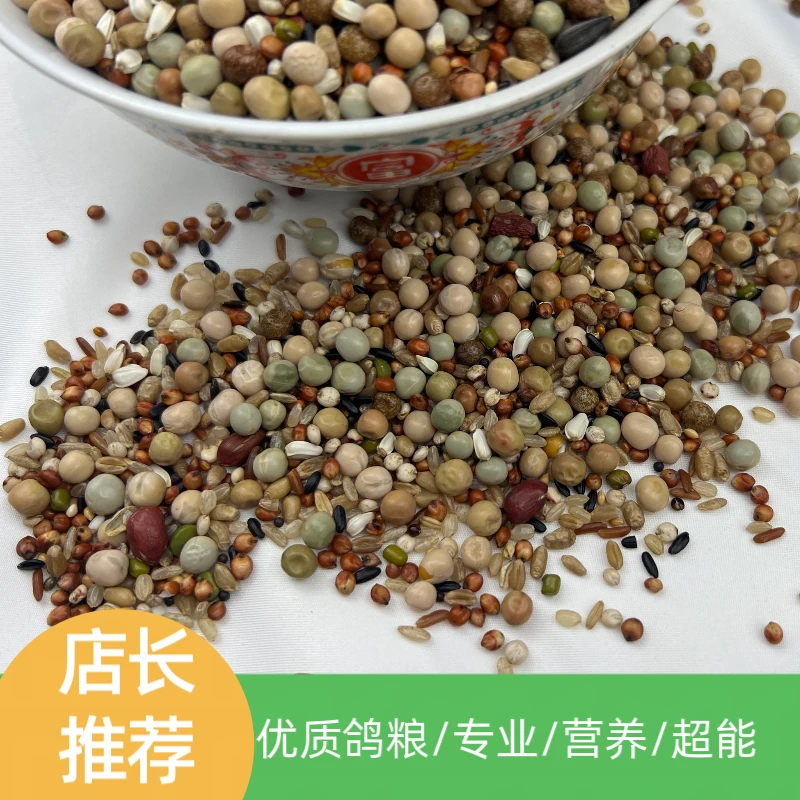 鸽粮幼鸽种鸽赛鸽专业粮食无玉米基础粮元宝鸽家鸽饲料