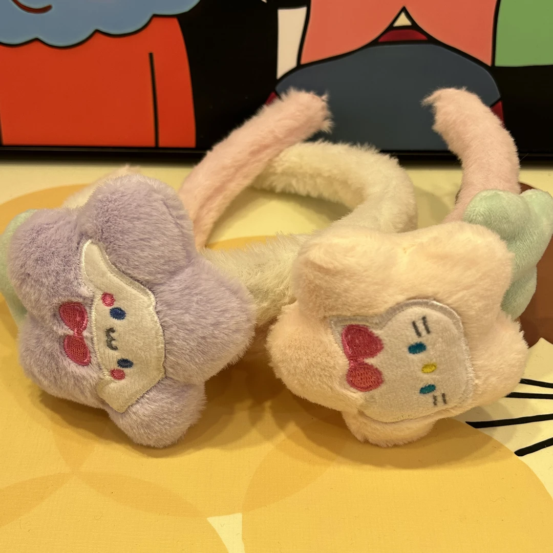 （满9.9包邮）草莓熊毛绒款红色发箍可爱甜美少女心儿童头饰