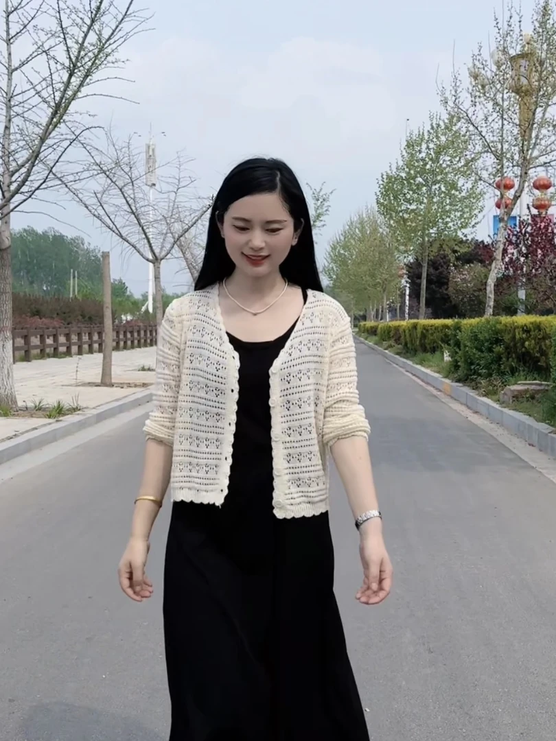 【程程家】百搭针织防晒衫