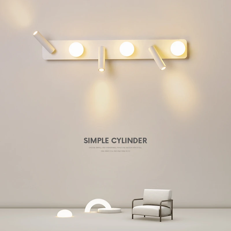 壁灯中山灯具背景墙灯现代简约过道走廊衣帽间卧室灯玄关餐厅射灯