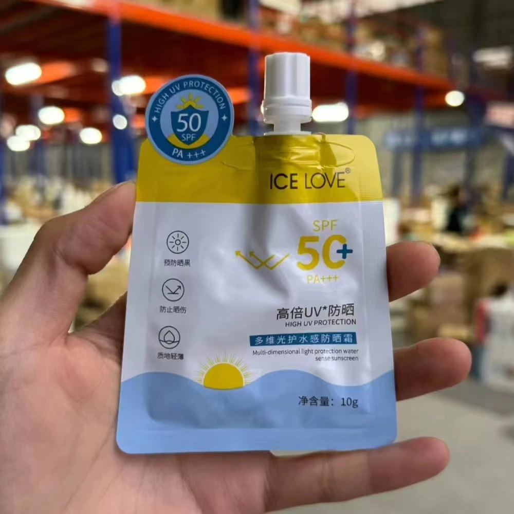冰之恋多维光水感防晒霜10g
