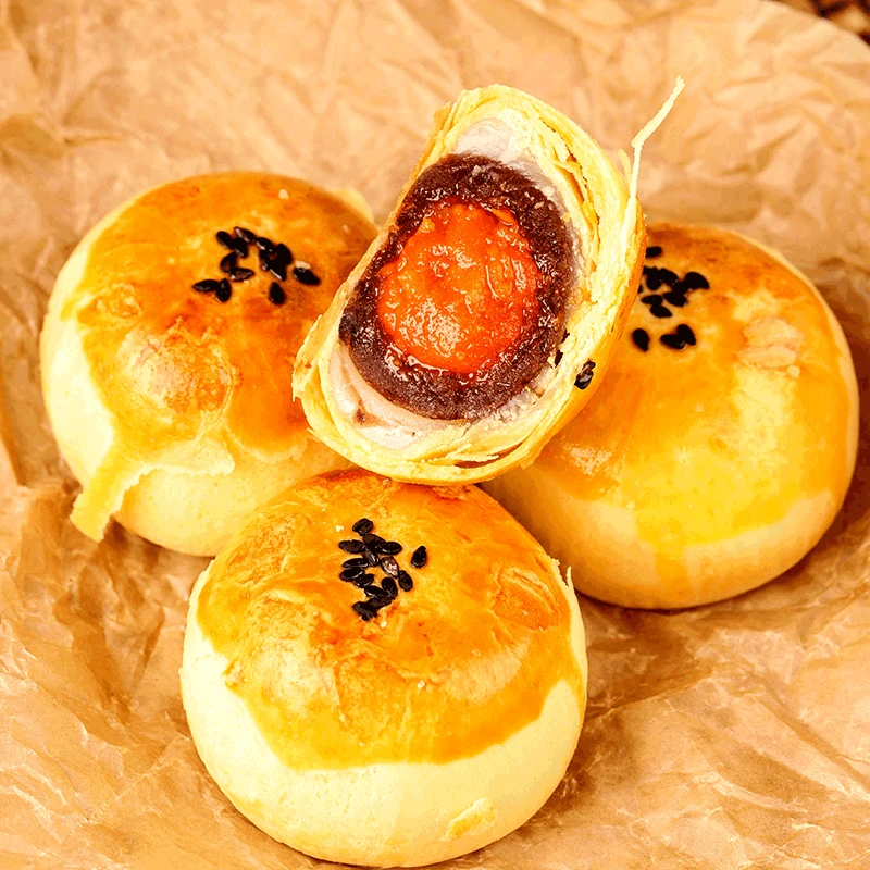 【追剧必备】雪媚娘蛋黄酥整箱零食甜品传统糕点网红休闲小吃雪媚娘