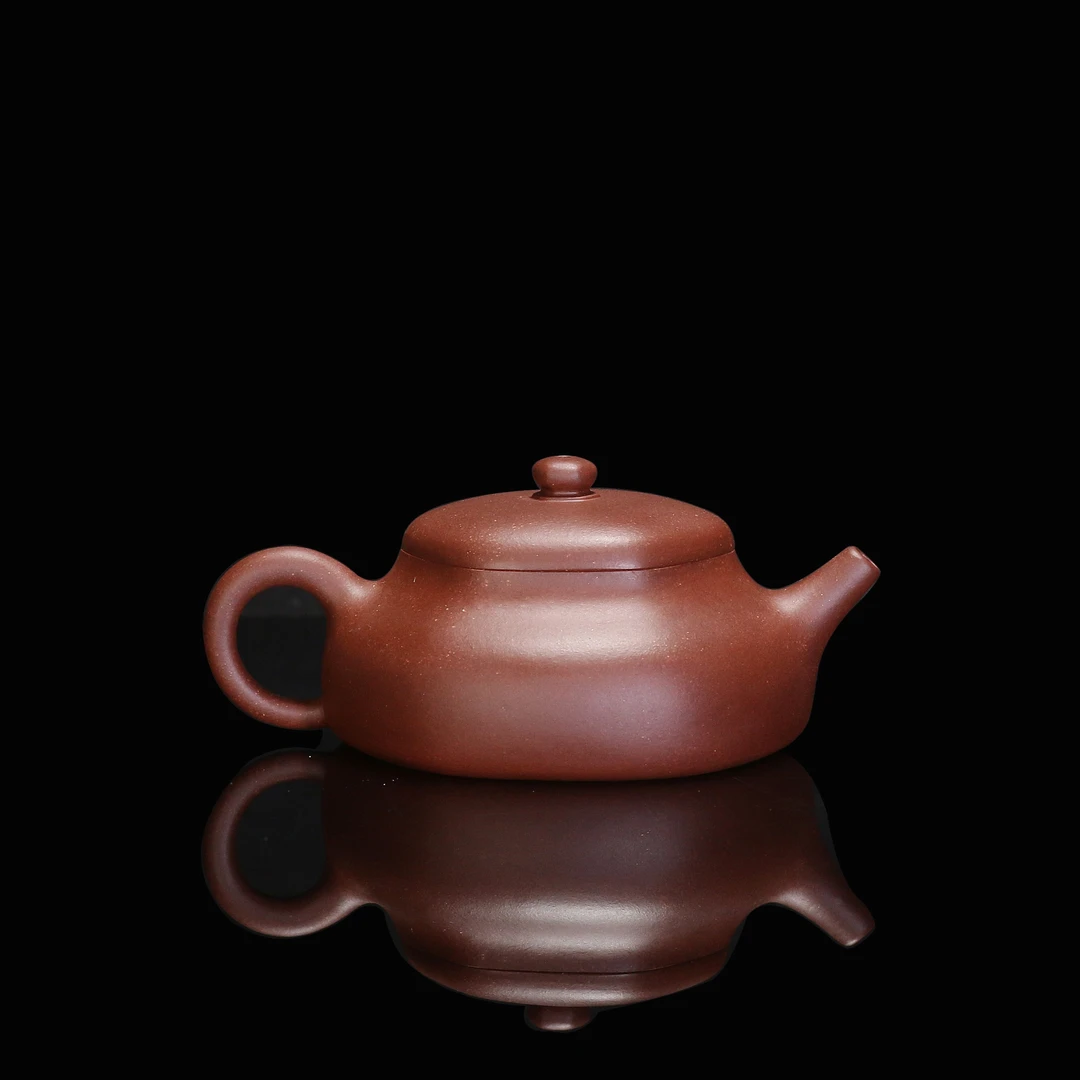 【自有泥料】全手工底槽清六方静乐紫砂壶手制茶壶纯手工泥壶