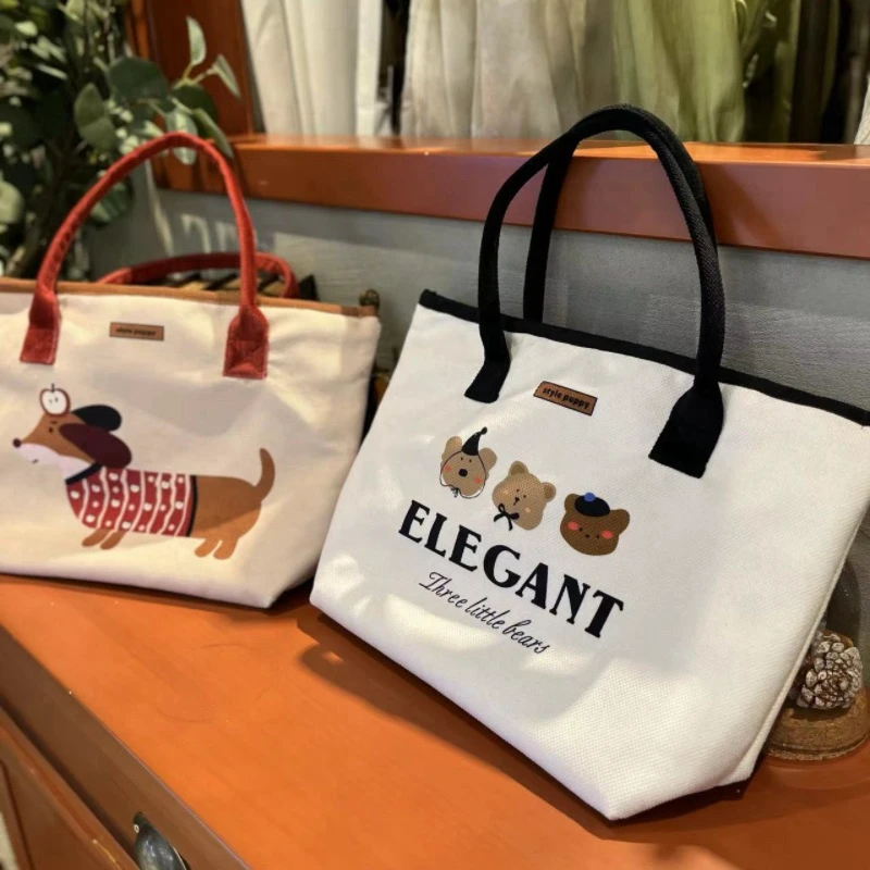 帆小包原创自制休闲百搭托特包大容量上课通勤包高级感小众设包包