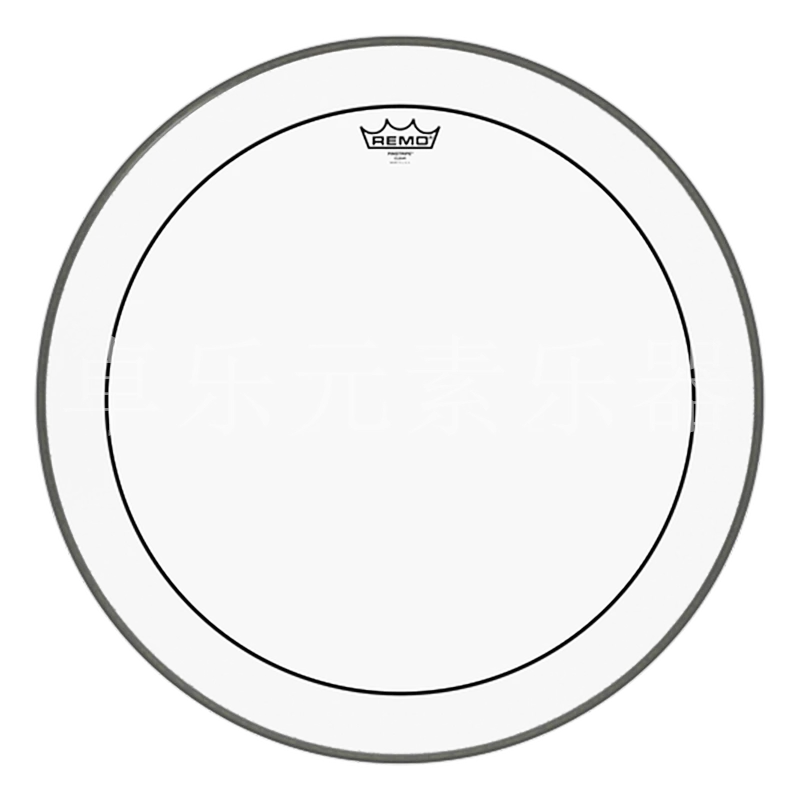 REMO 瑞盟 双层透明Pinstripe鼓皮