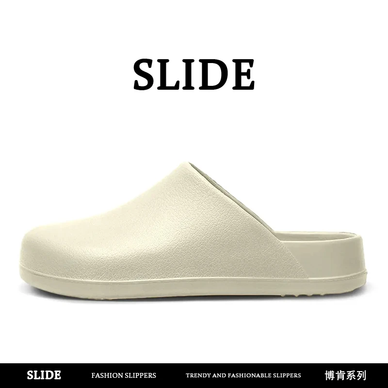 春夏Cleanfit透气德比包头鞋EVA潮流厚底增高外穿时尚博肯凉拖