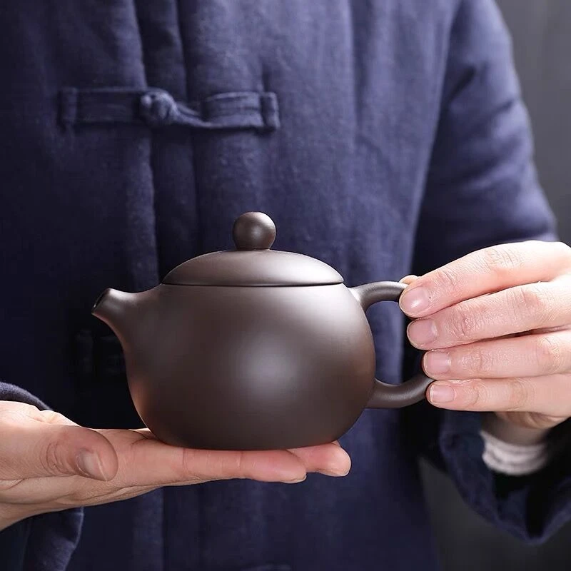 紫砂茶壶原矿紫泥凤鸣西施壶功夫茶具家用单壶品茗泡茶神器