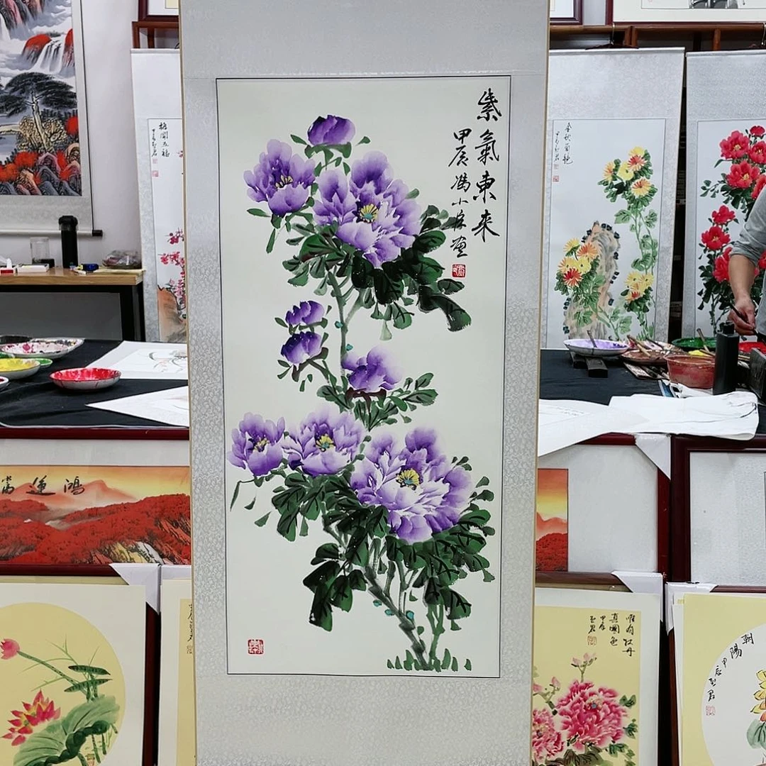 书法手绘作品绘画作品