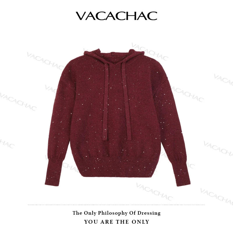 “荷尔蒙”亮片针织衫X