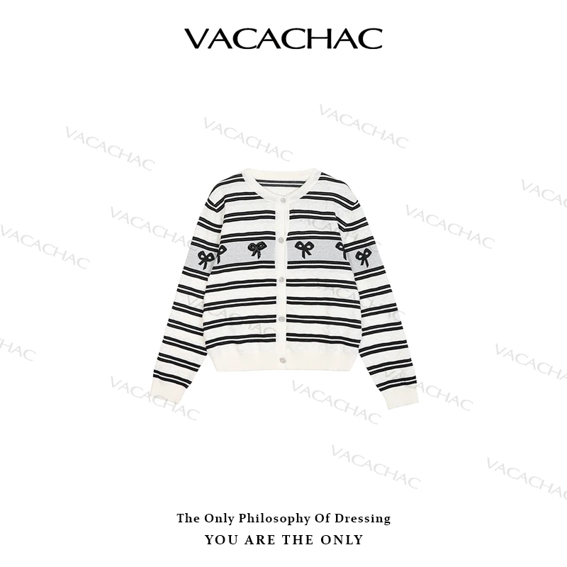 “奥兰多”华伦条纹针织衫