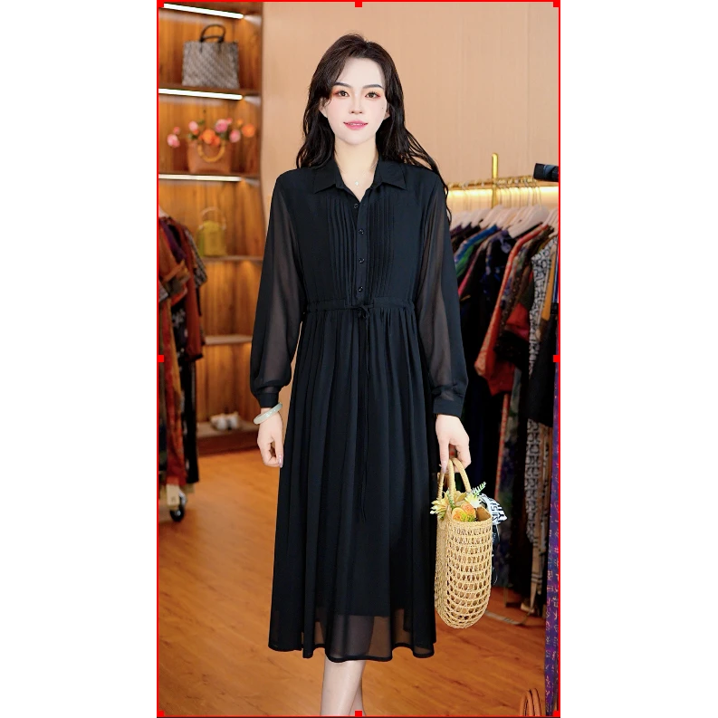 3065-3新款时尚休闲气质连衣裙