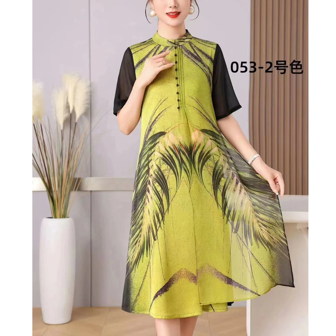 1-053-3新款舒适时尚休闲连衣裙