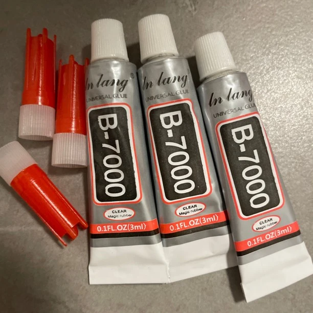 b7000胶水3ml手机壳水钻diy饰品专用胶5支装