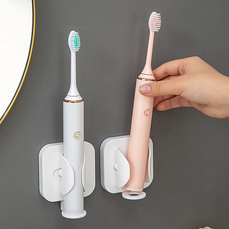 电动牙刷架壁挂免打孔牙刷置物架座挂架重力感应小米/欧乐比通用