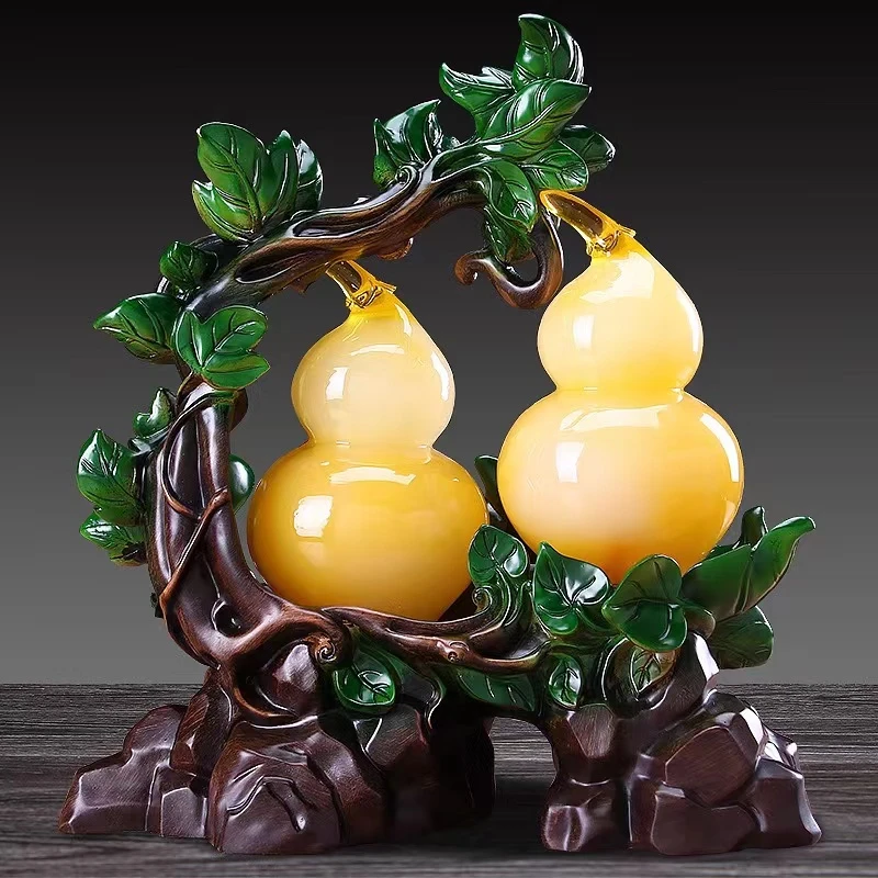葫芦家居工艺摆件高档