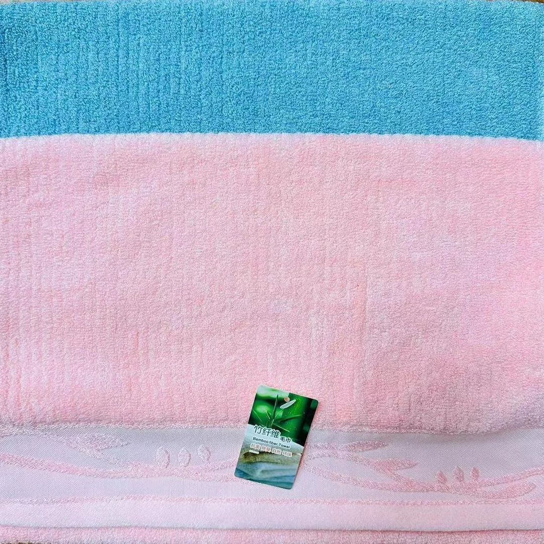 35*73竹棉纤维条纹毛圈毛巾 F5