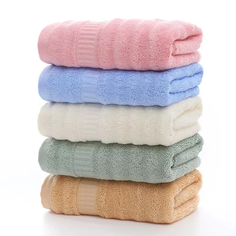 34*34竹纤维波浪方巾6条装