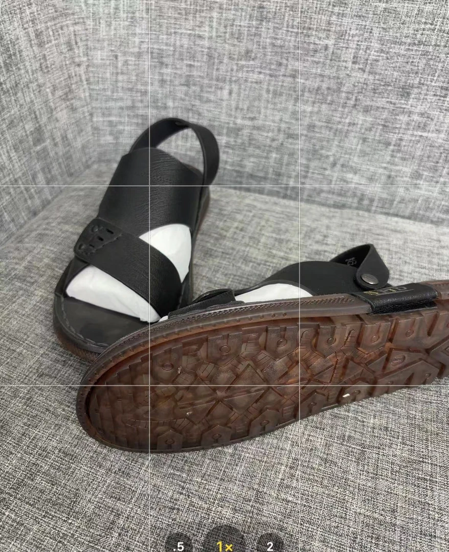 大尚推荐男士经典牛筋底凉鞋（清）