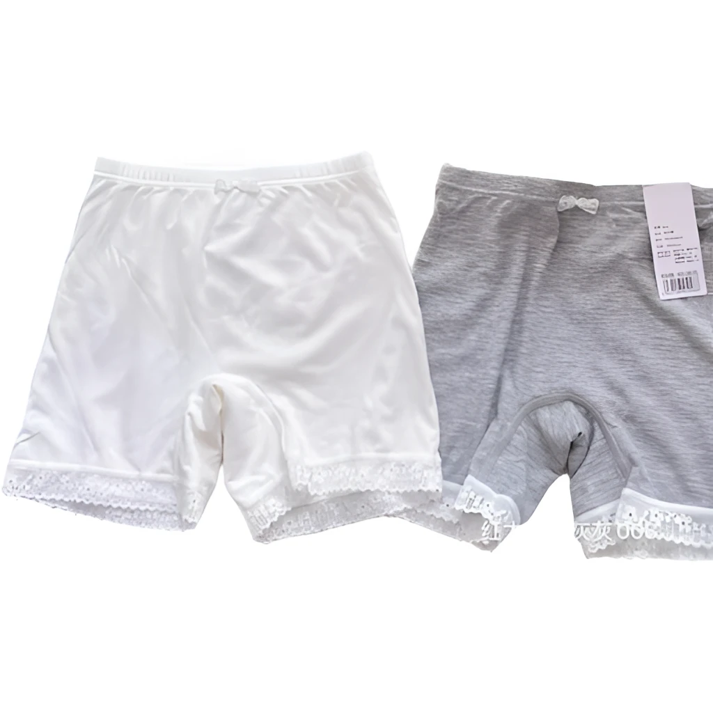 开播福利！蕾丝2502亲子女童（三条装）亲肤安全平角打底裤防走光
