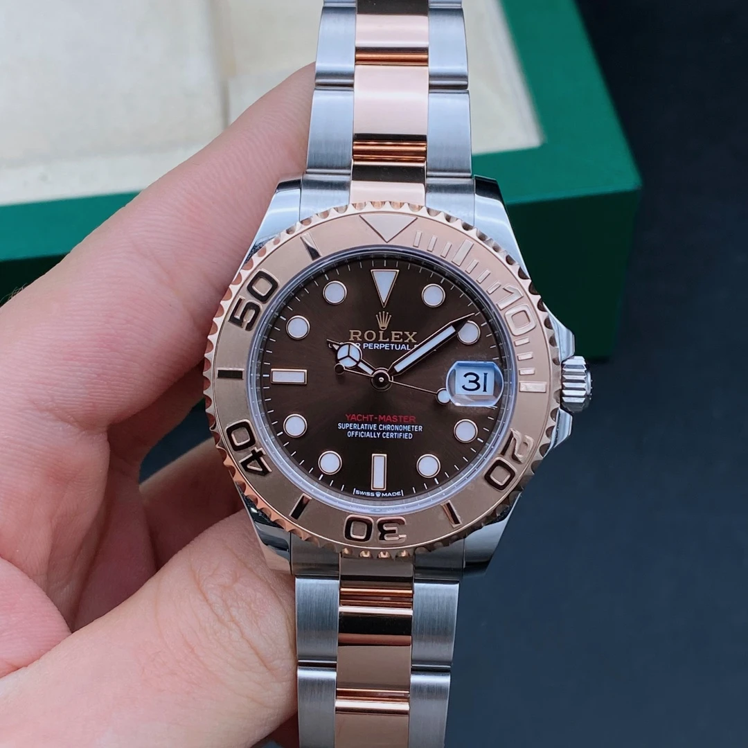 99新 Rolex/劳力士 游艇268621/自动机械/表径37/23年全套