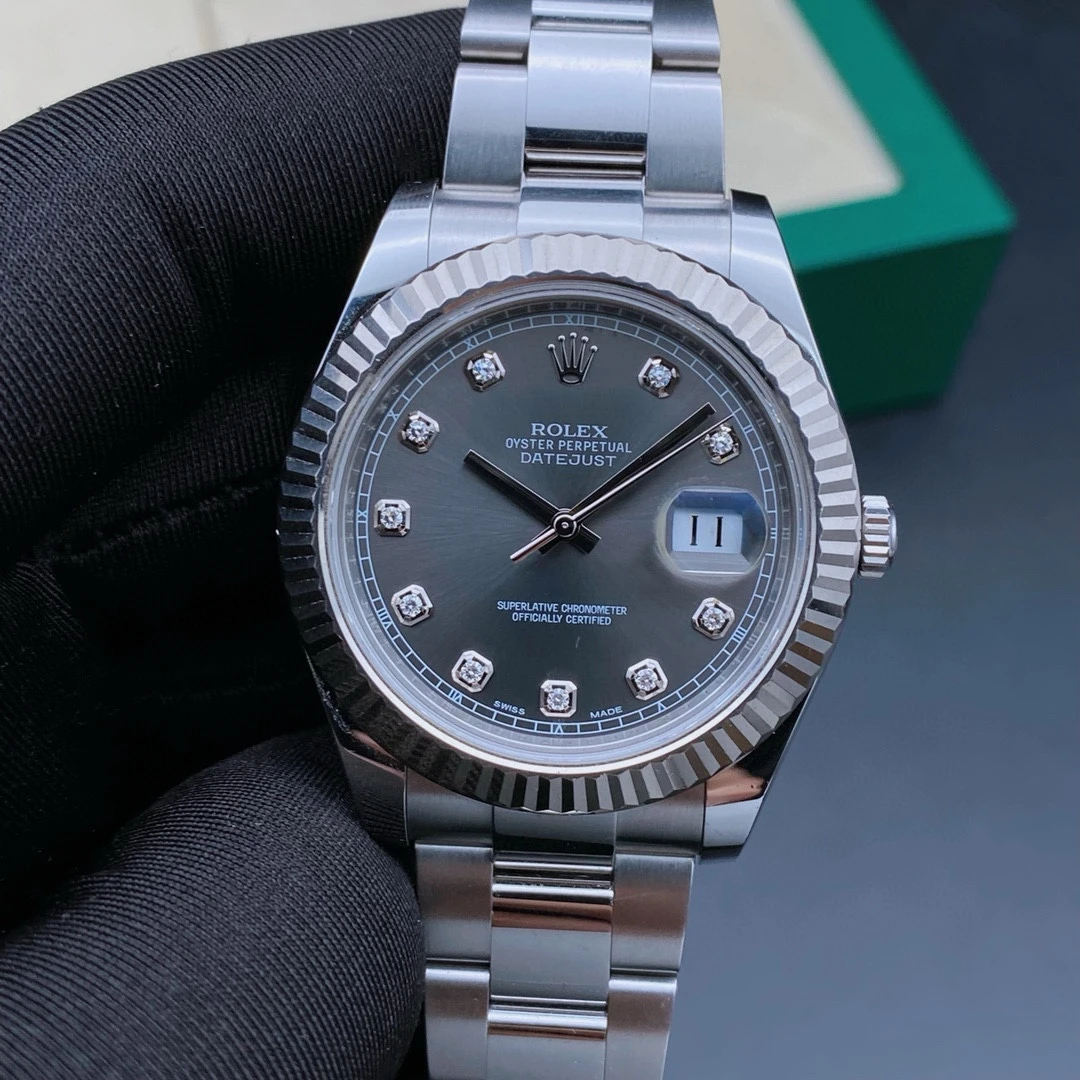 99新 Rolex/劳力士 日志116334/自动机械/表径41/原钻/15年全套