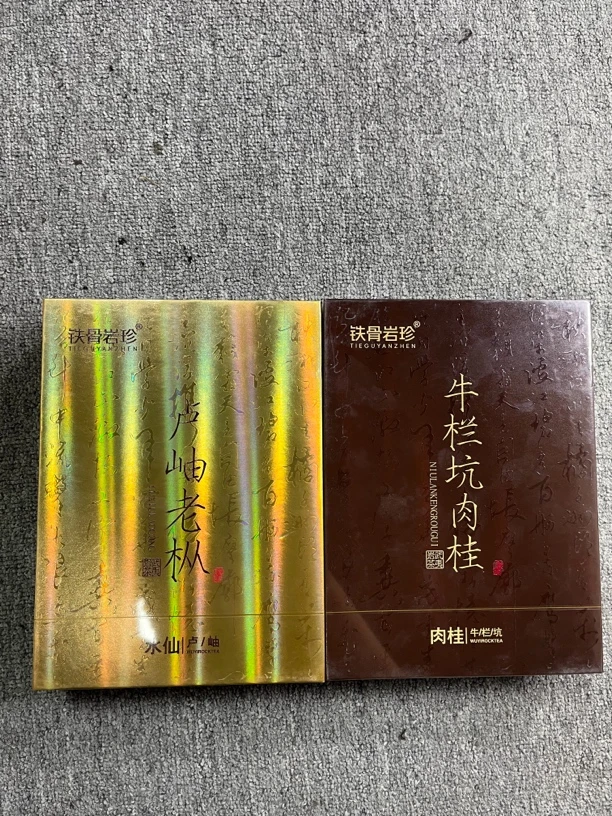 【CC云仓】铁骨岩珍 组合装卢岫老枞+牛栏坑肉桂 (8.5*12)