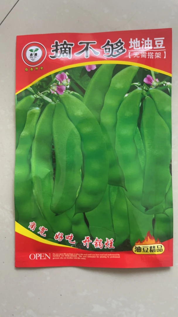 摘不够地油豆豆角籽