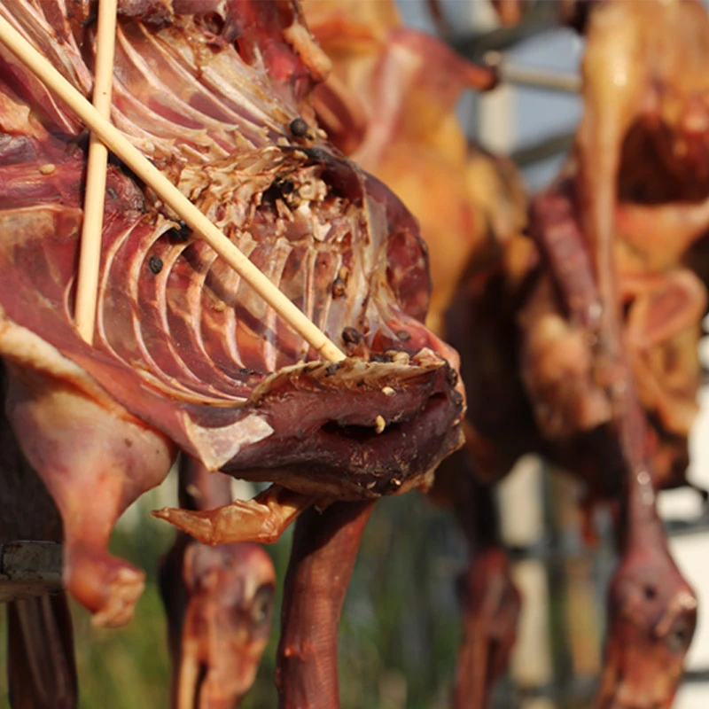 湖北洪湖绿头飞鸭腊鸭 肉质紧实瘦肉腊肉600g/只