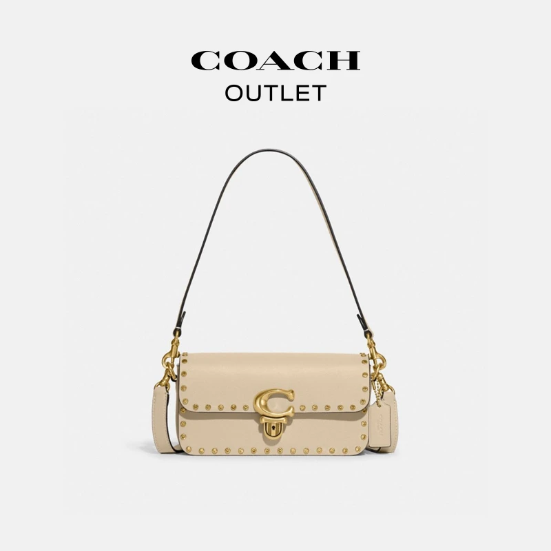 COACH/蔻驰奥莱 水晶铆钉STUDIO手袋