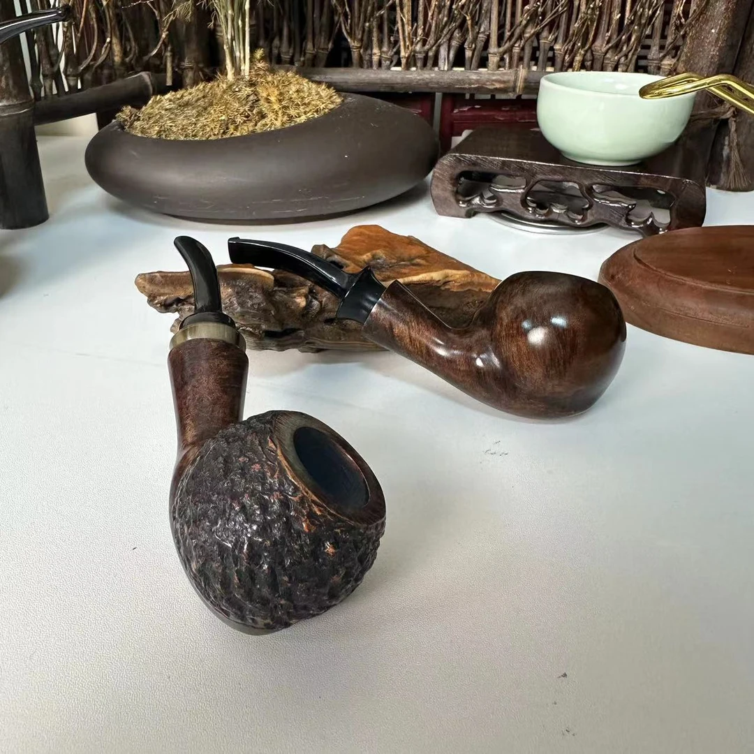 20纯手工石楠木烟斗