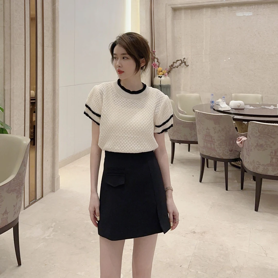 【搭前口袋裤裙衣】小允姐姐2023新款百搭气质上衣