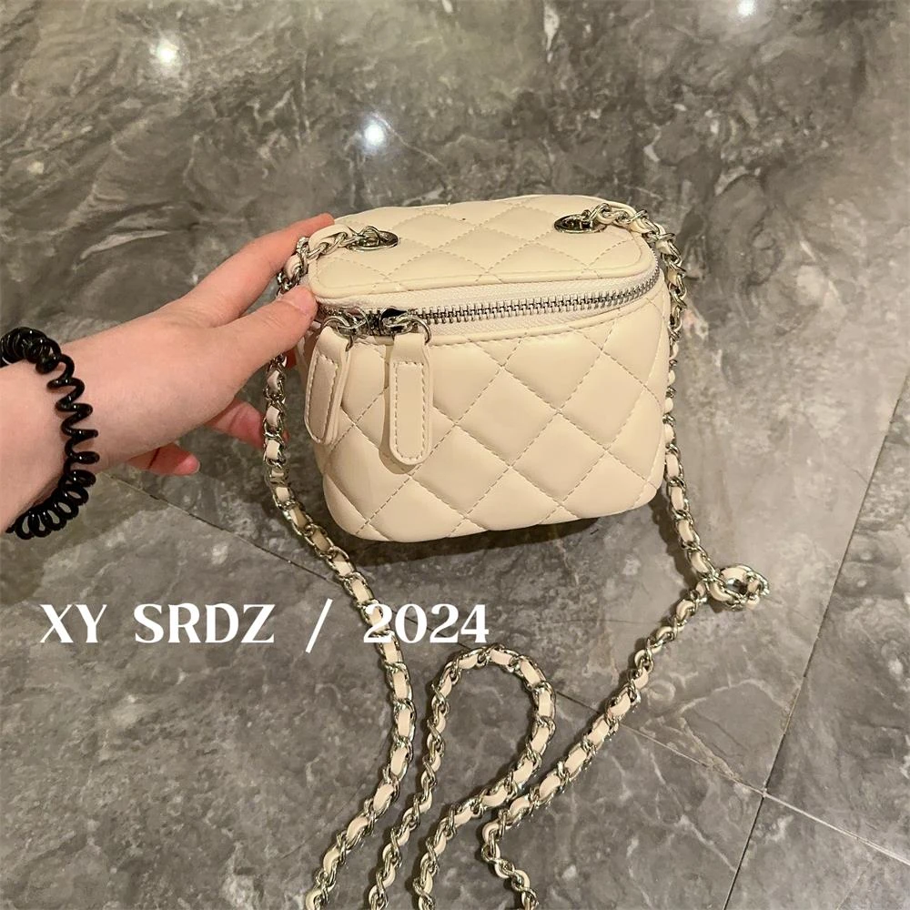 精致豆腐包 小允姐姐2024新款时尚气质百搭精致小巧包包