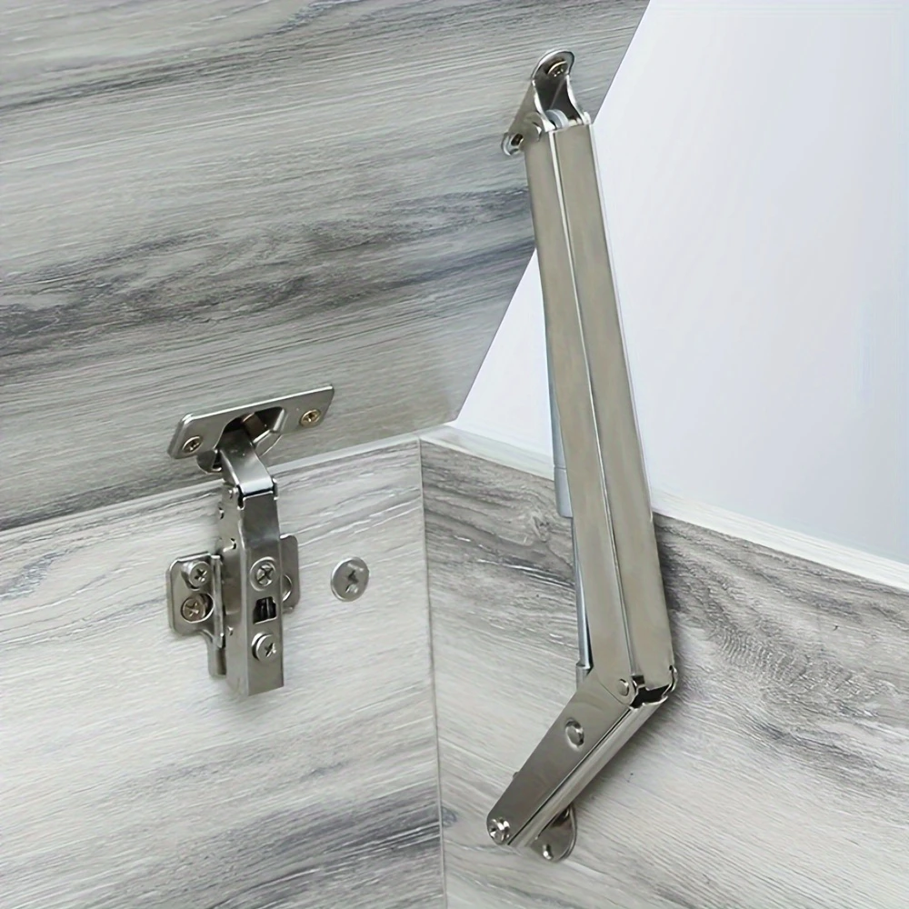 重型榻榻米上翻门板支撑杆随意停气撑杆床用缓冲支撑架伸缩液压杆