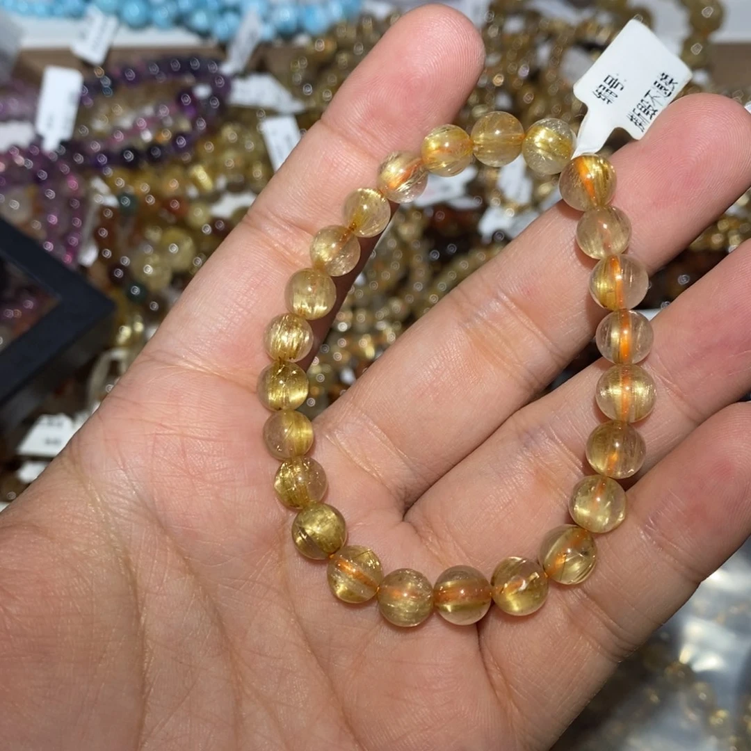 水晶手链未镶嵌我****呀手链