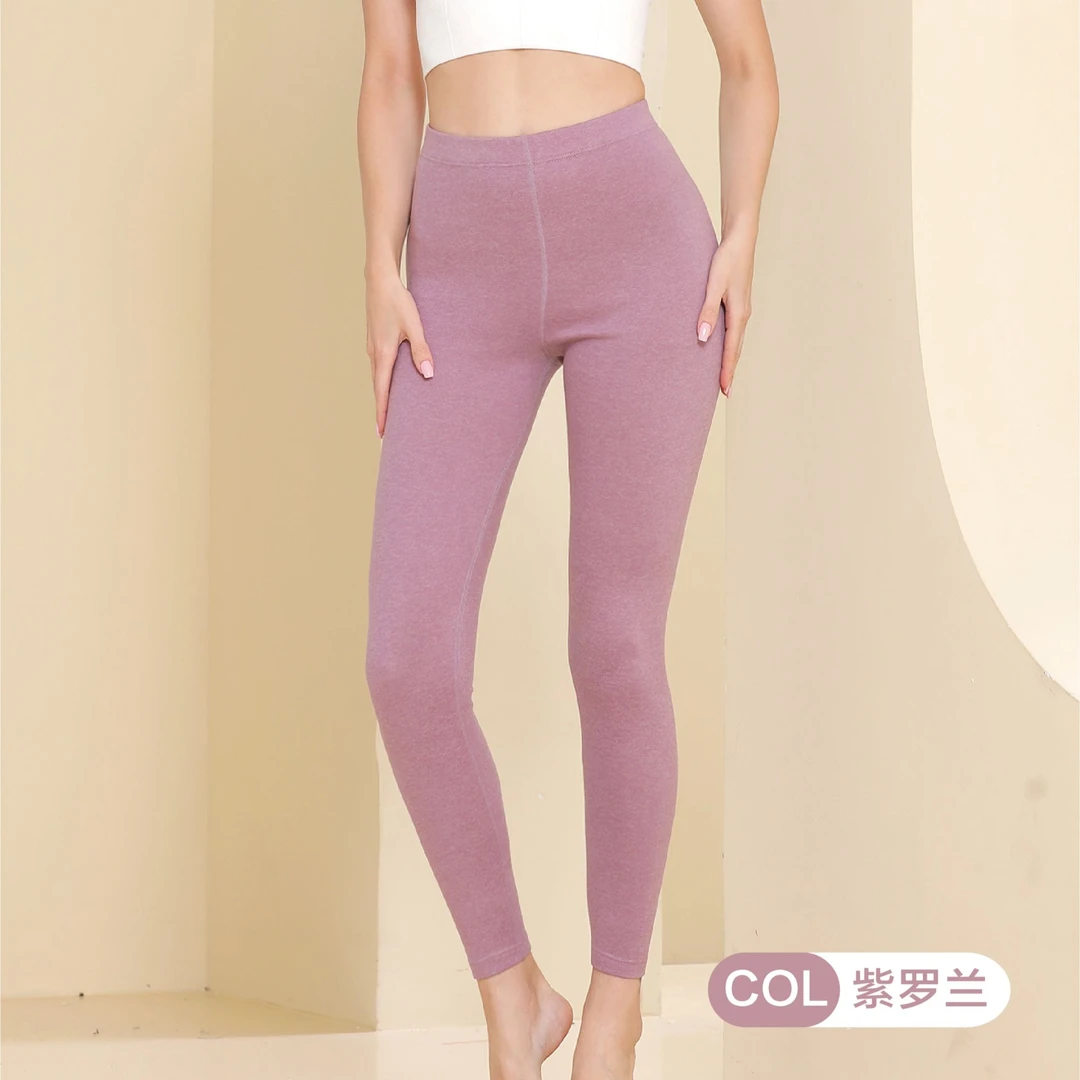 女士秋冬羊毛蚕丝发热保暖秋裤856