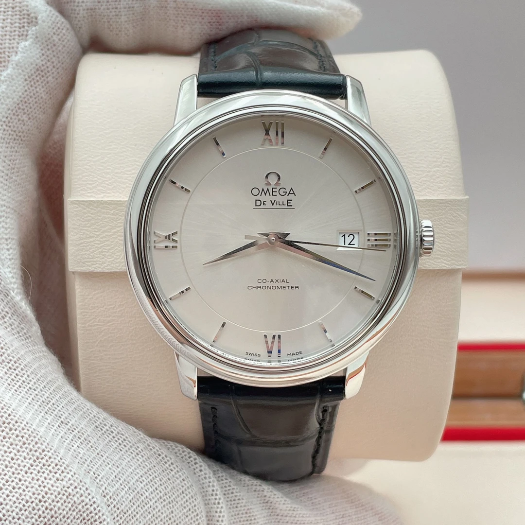 99新 Omega/欧米茄 （米米名表）欧米茄碟飞自动机械表径39.5mm