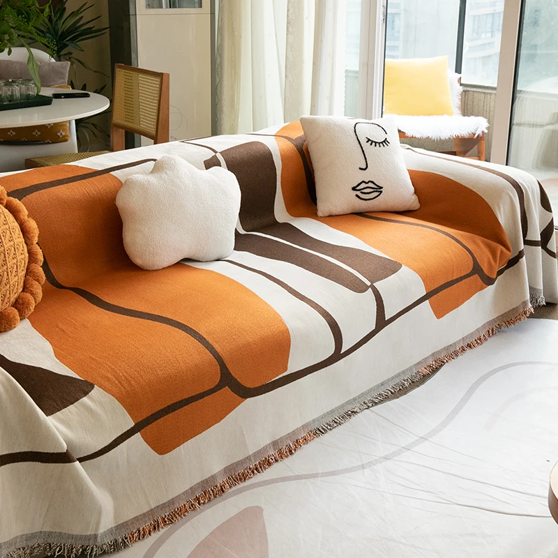 全包沙发套罩四季通用沙发垫全盖万能防滑盖布沙发巾全盖布