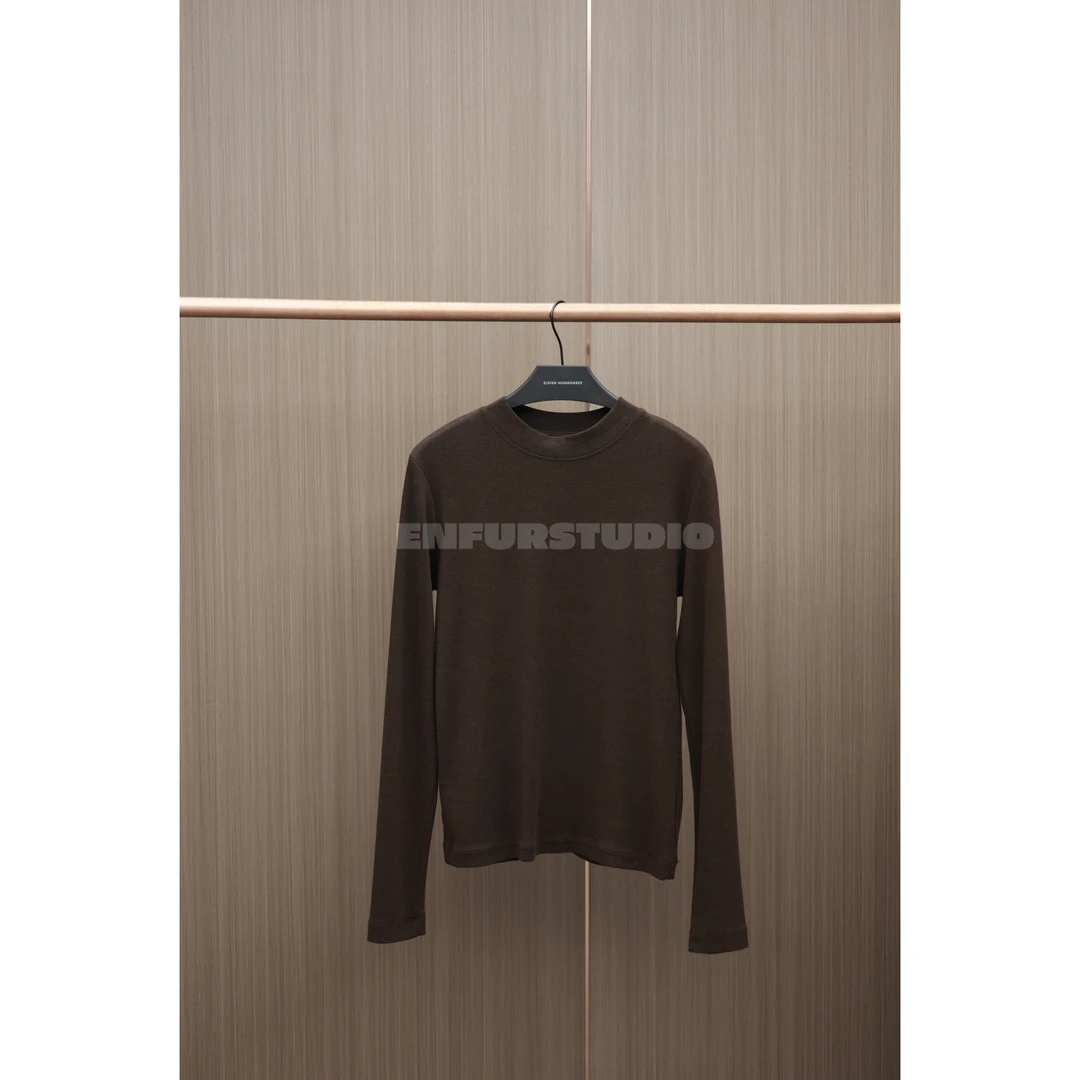 Eleven Nonmember | 百搭纯色修身长袖打底 EN8070