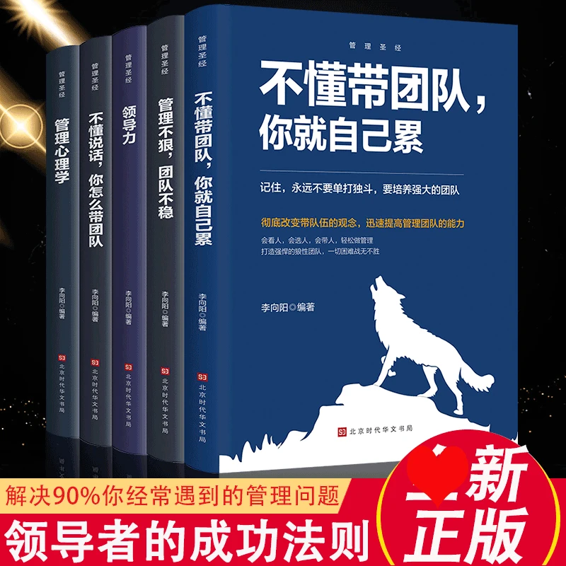 不懂带团队 你就自己累  管理心理学（全5册）
