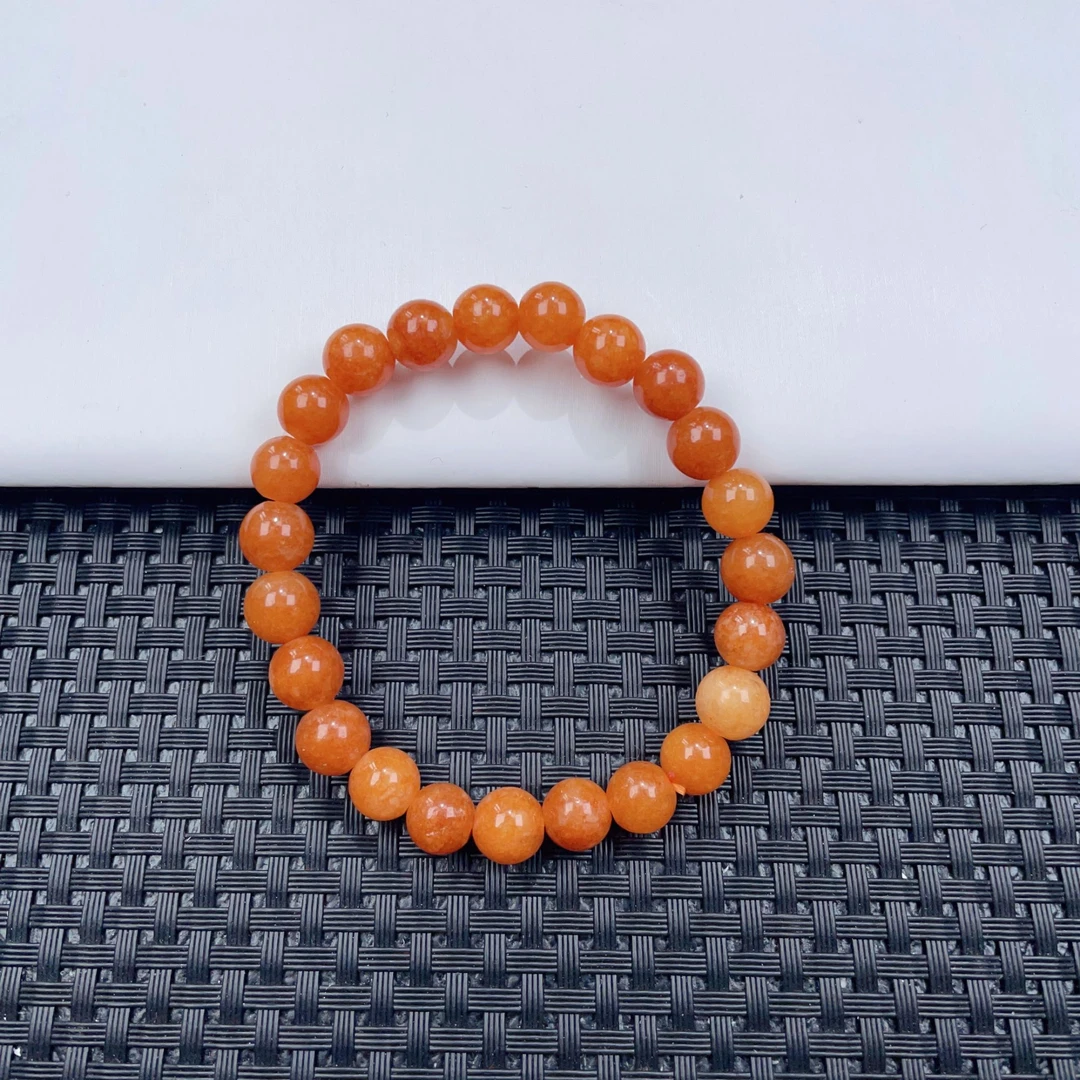 （清货 ） 橙黄卡8单圈手串女款S011