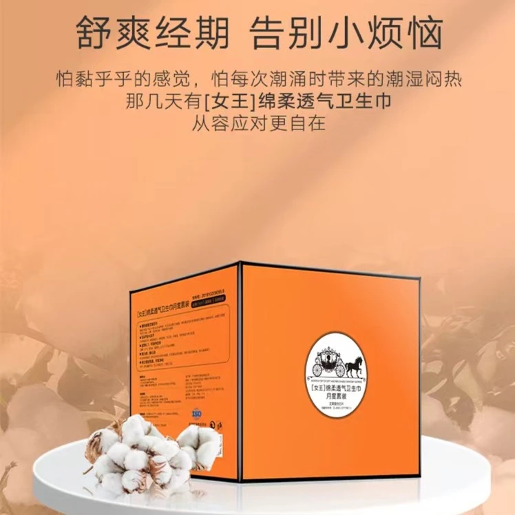 适心美[女王]绵柔透气卫生巾月度套装