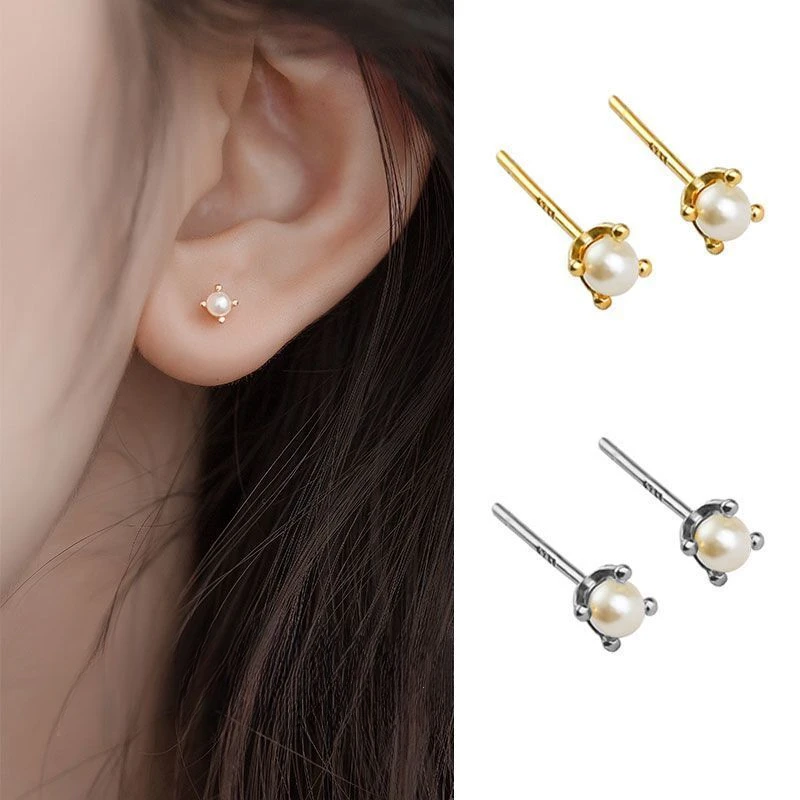 合金耳饰 耳钉女小巧精致简约高级感耳饰养耳洞气质小众耳环