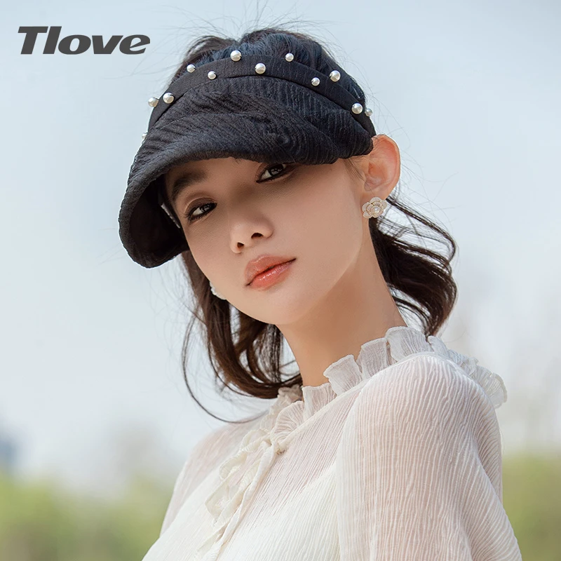 4733+时尚减龄空顶帽出游逛街防晒帽子女士春夏季新款轻韩版百搭