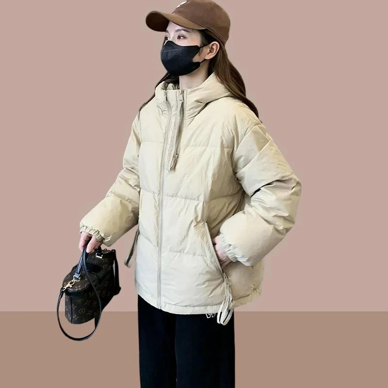 秋冬新款女士夹棉外套棉衣棉服加绒加厚小个子面包服爆款棉袄