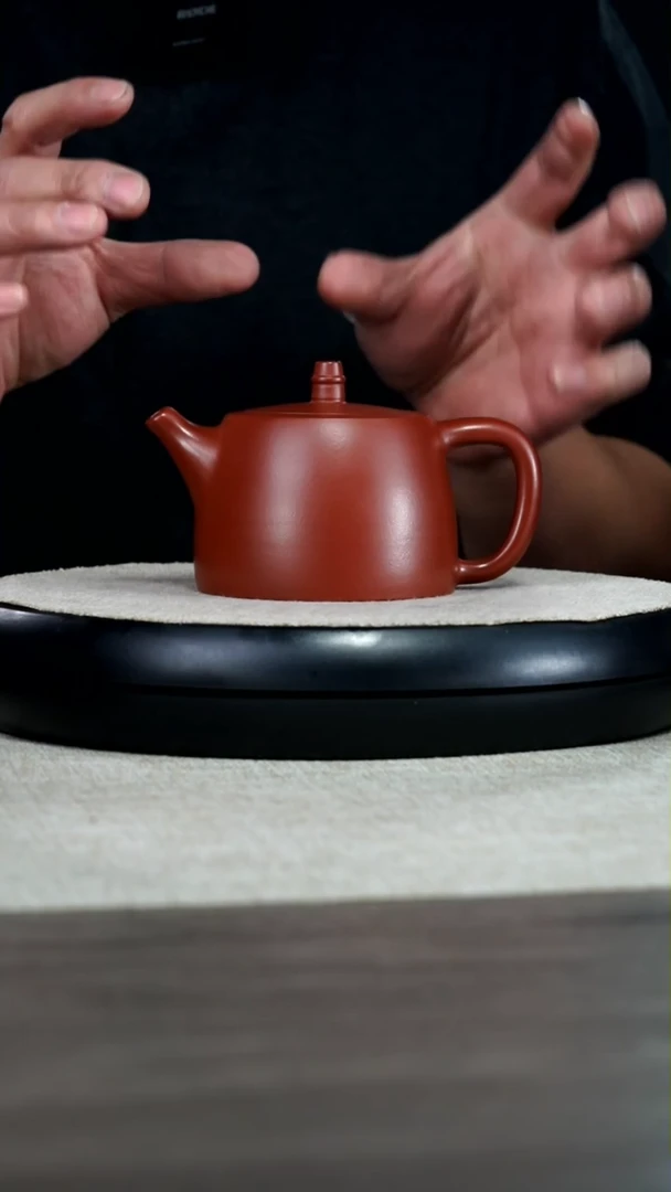 【闪购商品】朱泥茶壶周国君朱泥汉铎170CC