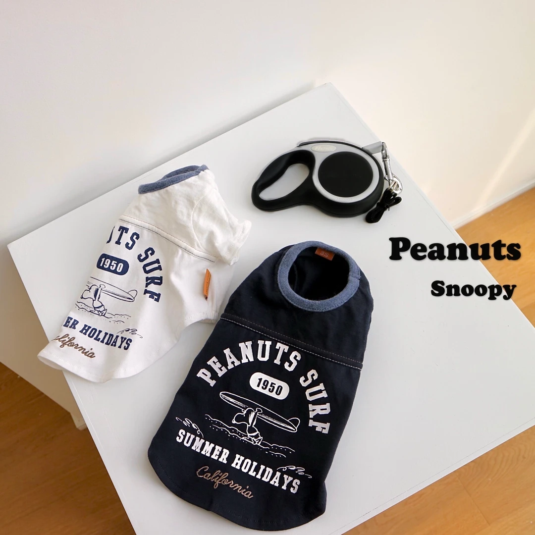 出口单日本PP百搭帅气宠物T恤猫狗棉质薄款套头衫