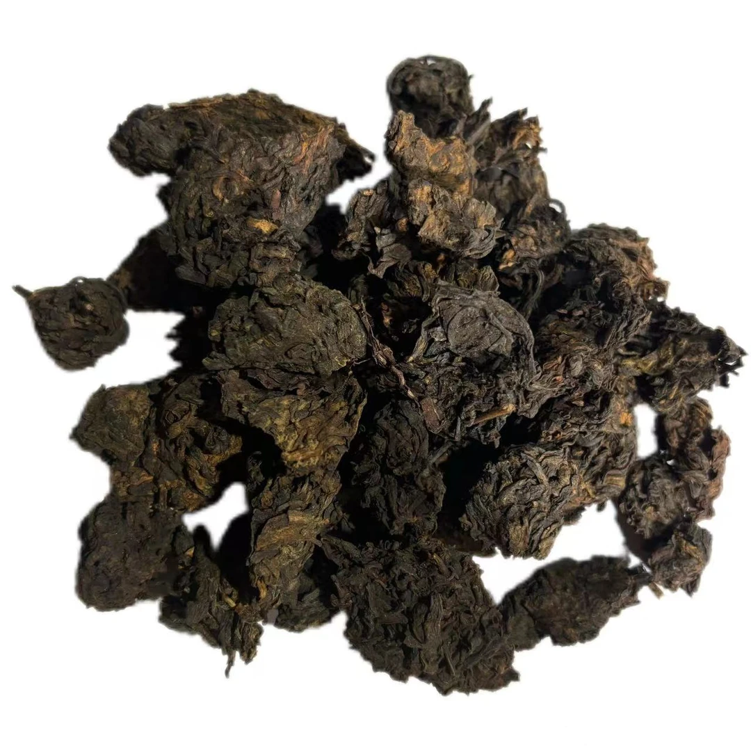 2018年正气塘小村普洱熟茶老茶头500克-【23号】