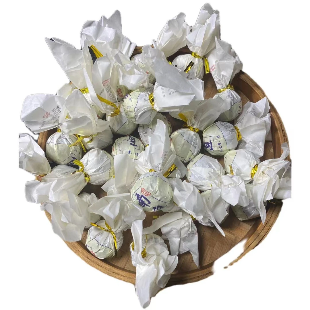 2024年头春冰岛南迫大树混采普洱生茶龙珠8克*15颗-【16号】