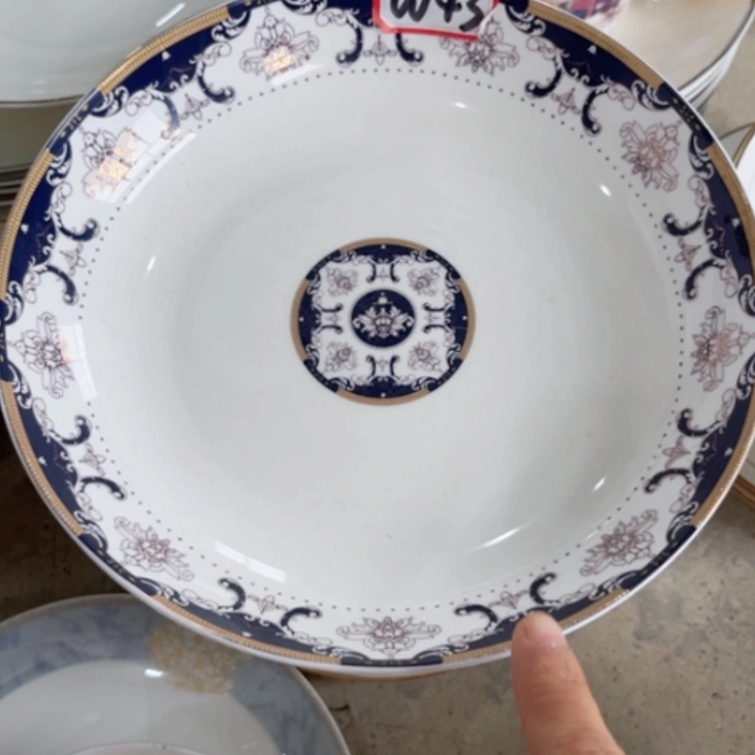 【闪购商品】陶瓷盘w43盘5个瑕疵