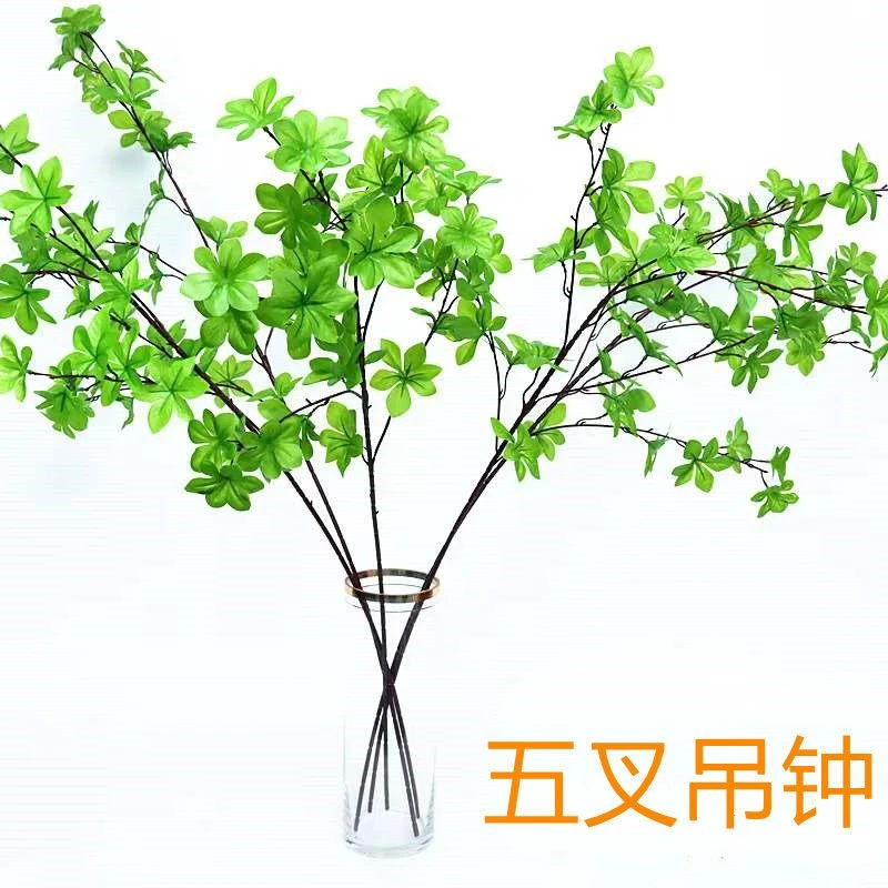 仿真吊钟马醉木落地盆栽北欧风室内橱窗装饰假绿植景观仿真树